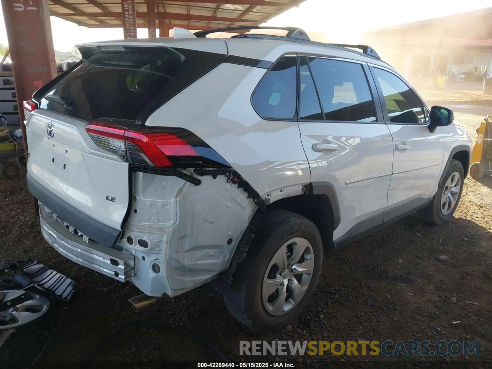 4 fotografías del automóvil dañado 2T3H1RFV6LW067824 TOYOTA RAV4 2020