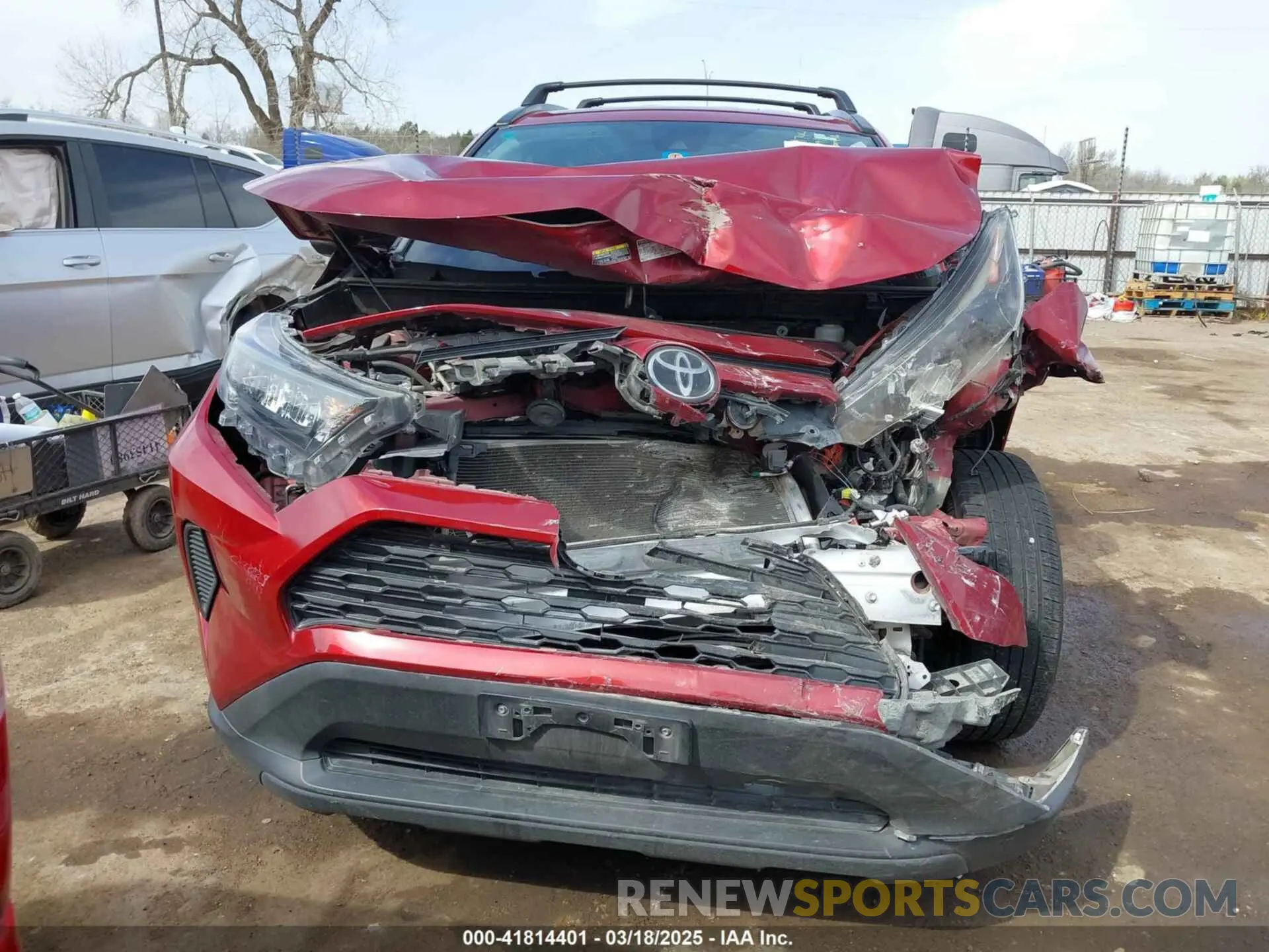 13 fotografías del automóvil dañado 2T3H1RFV6LW075311 TOYOTA RAV4 2020