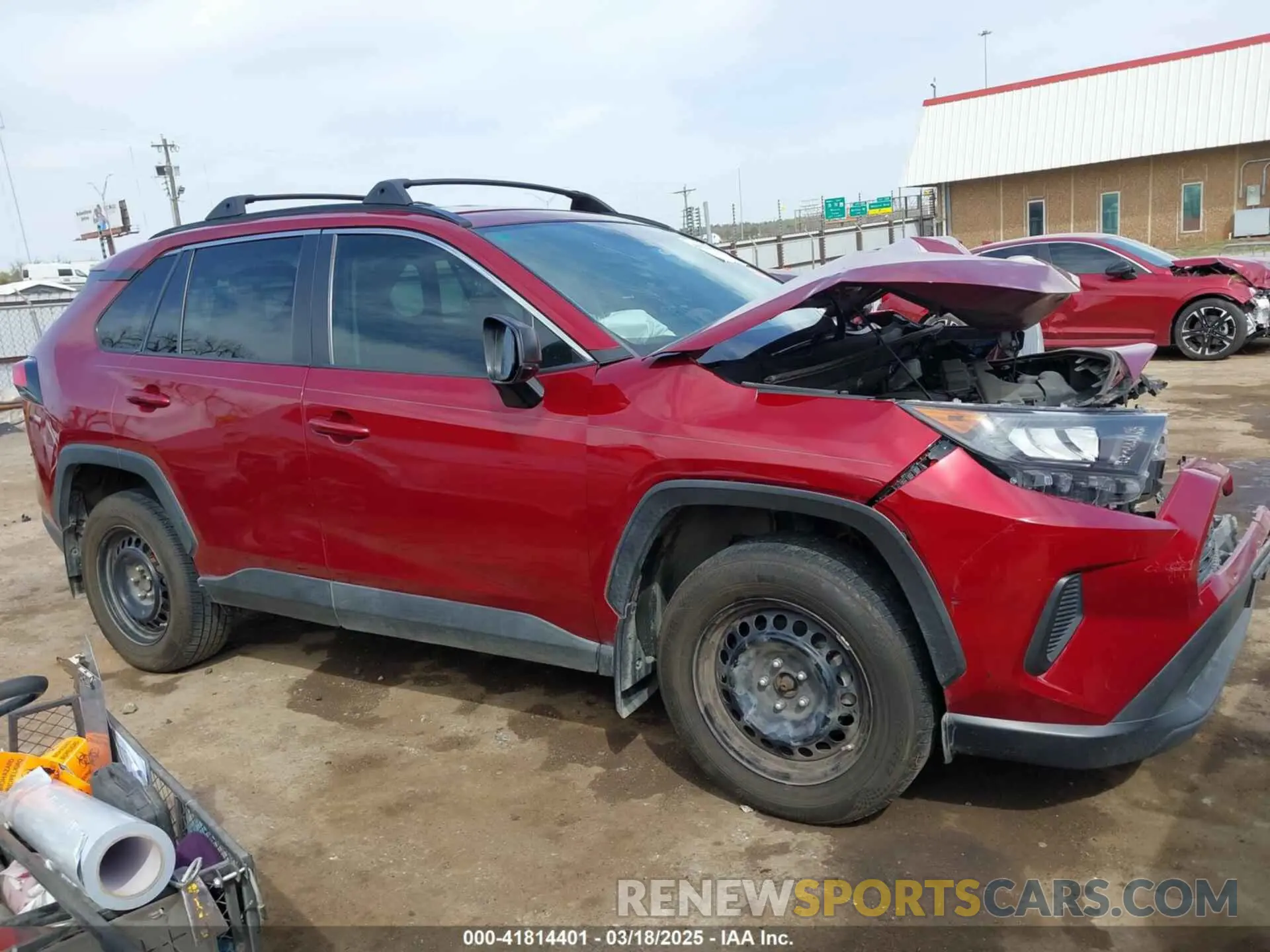 14 fotografías del automóvil dañado 2T3H1RFV6LW075311 TOYOTA RAV4 2020
