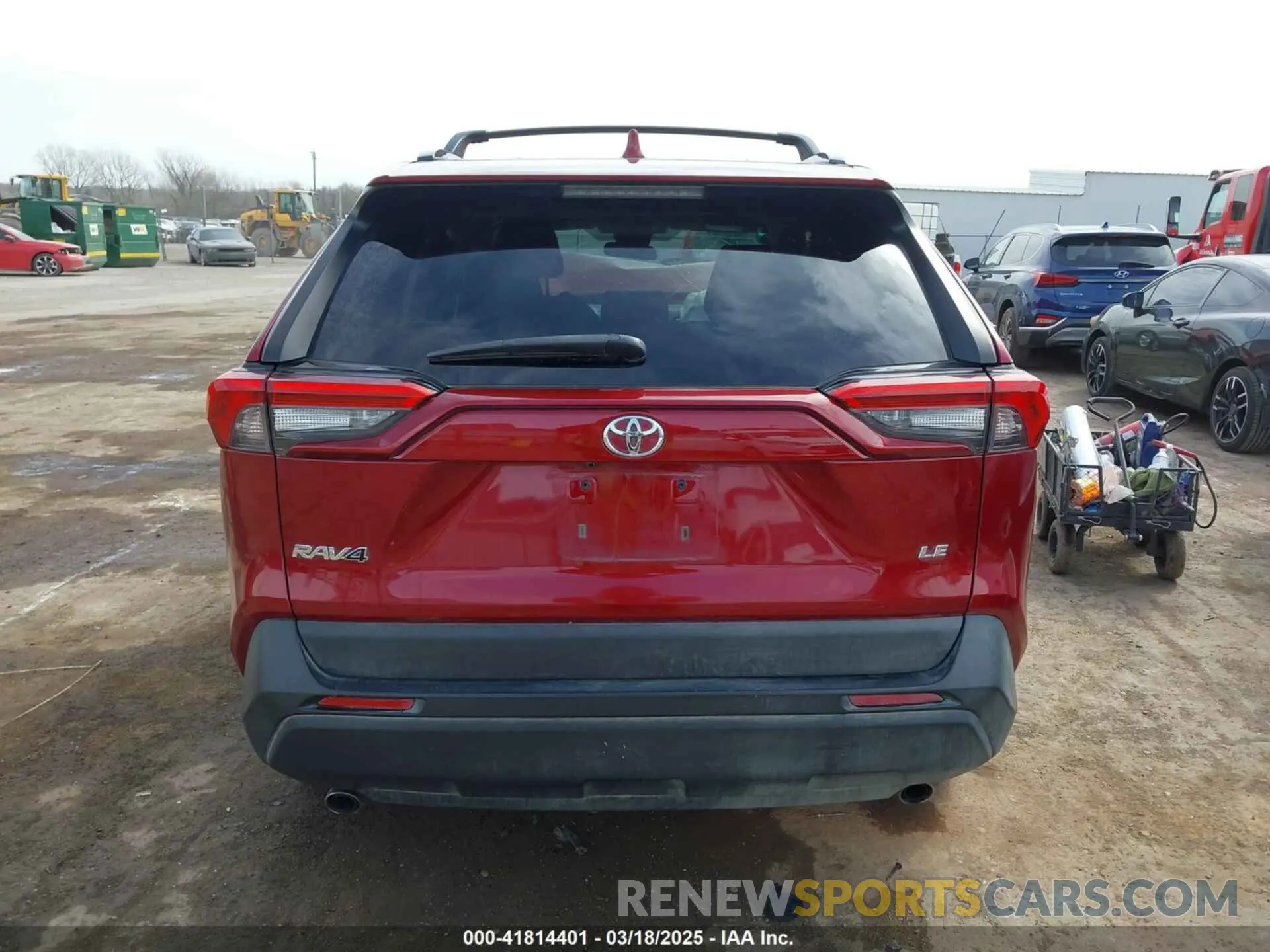 17 fotografías del automóvil dañado 2T3H1RFV6LW075311 TOYOTA RAV4 2020