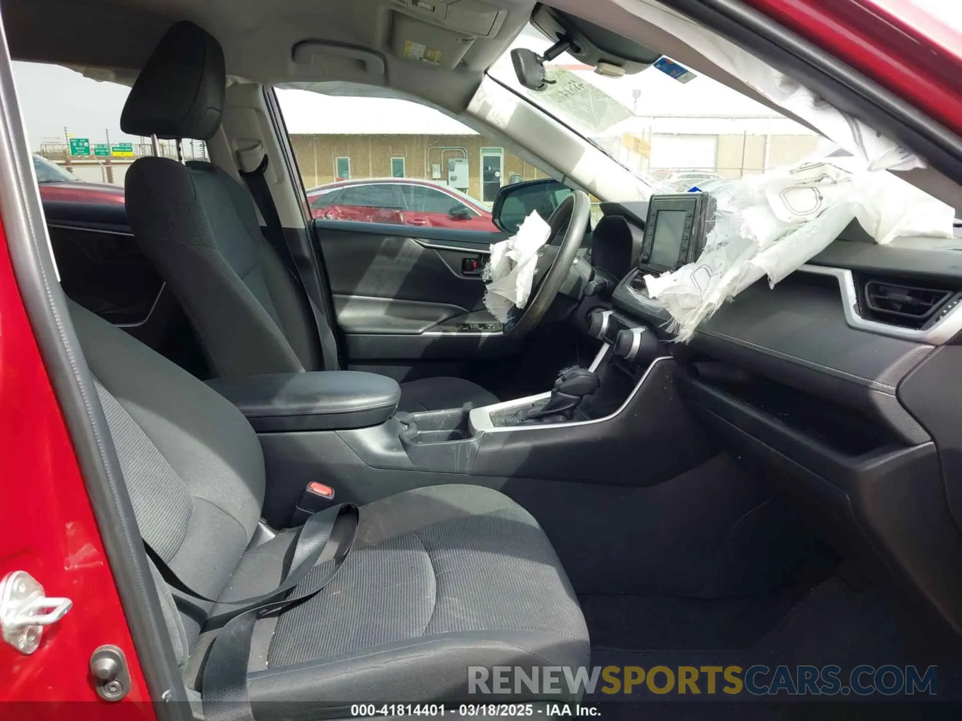 5 fotografías del automóvil dañado 2T3H1RFV6LW075311 TOYOTA RAV4 2020