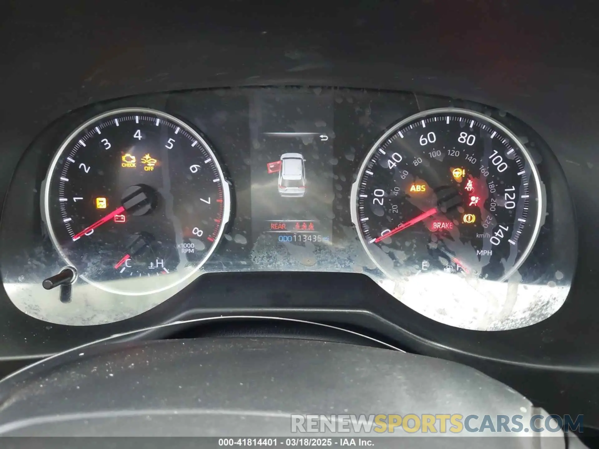 7 fotografías del automóvil dañado 2T3H1RFV6LW075311 TOYOTA RAV4 2020