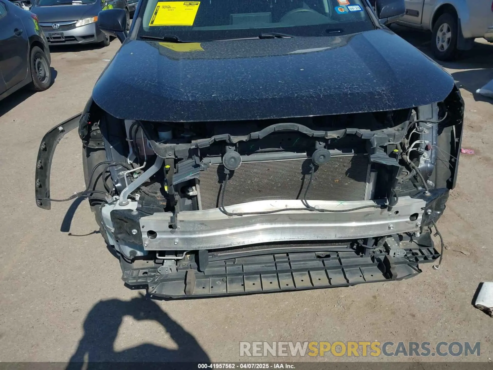 6 fotografías del automóvil dañado 2T3H1RFV6LW087846 TOYOTA RAV4 2020