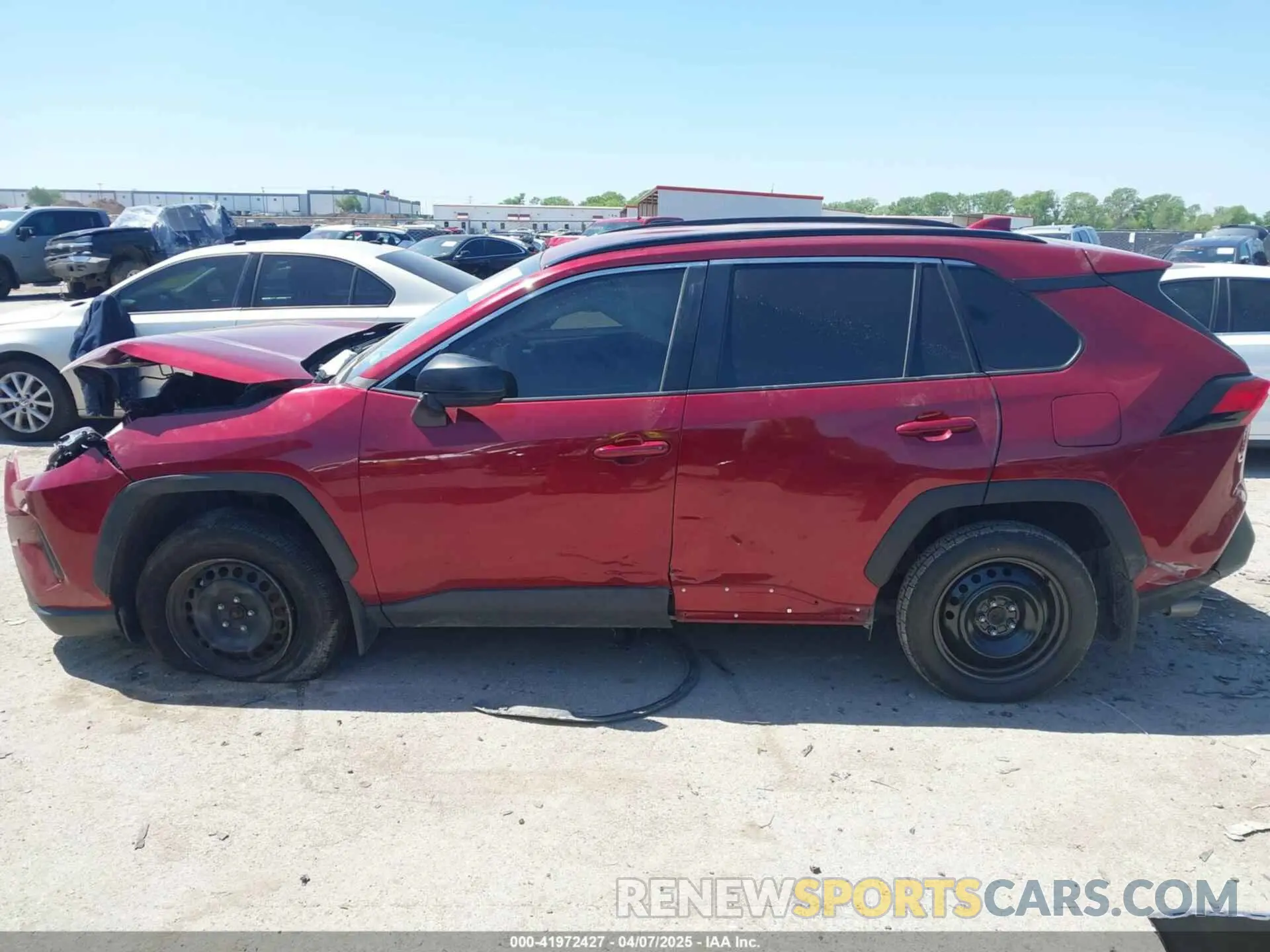 15 fotografías del automóvil dañado 2T3H1RFV6LW088365 TOYOTA RAV4 2020