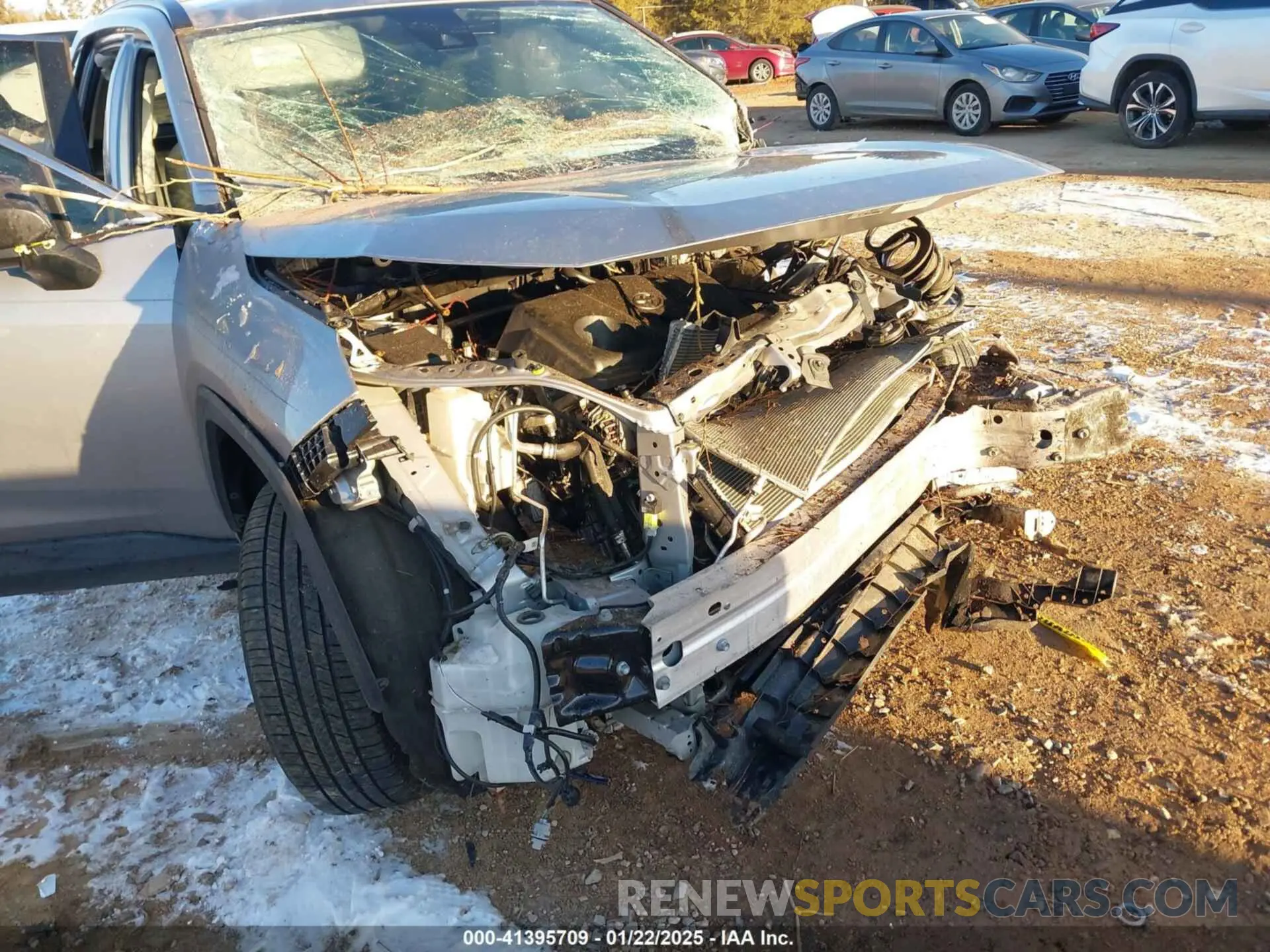 6 fotografías del automóvil dañado 2T3H1RFV7LC057384 TOYOTA RAV4 2020