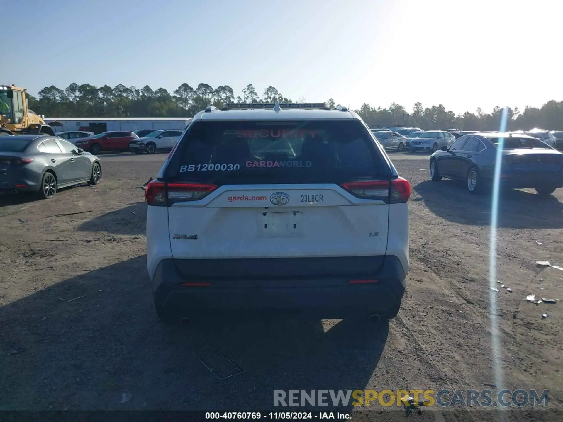 16 fotografías del automóvil dañado 2T3H1RFV7LC065436 TOYOTA RAV4 2020