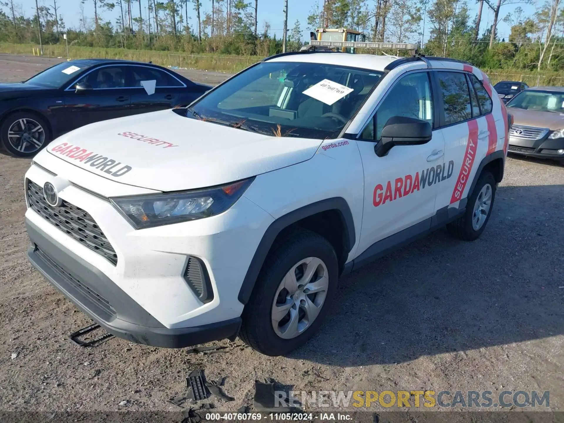 2 fotografías del automóvil dañado 2T3H1RFV7LC065436 TOYOTA RAV4 2020