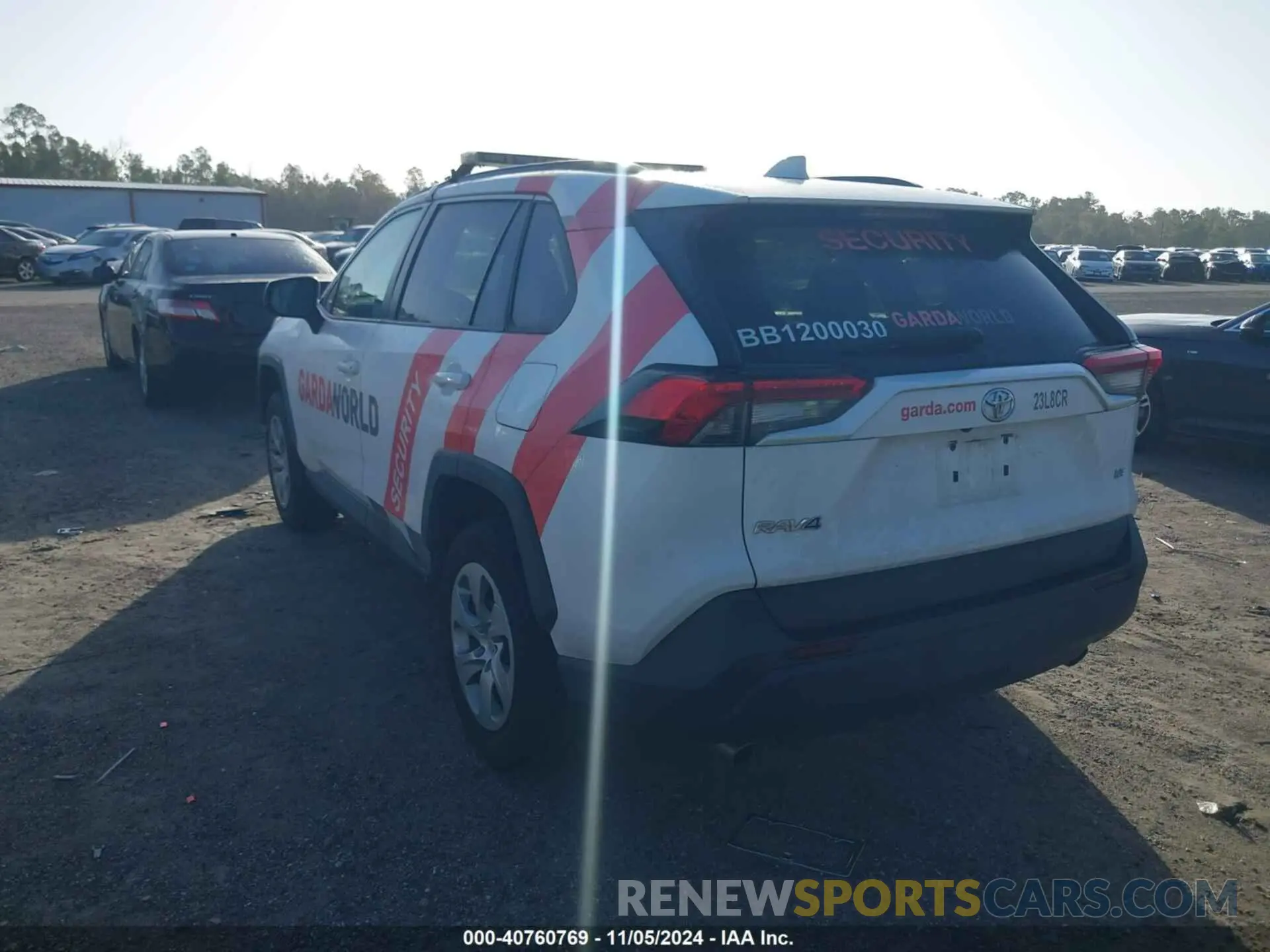 3 fotografías del automóvil dañado 2T3H1RFV7LC065436 TOYOTA RAV4 2020