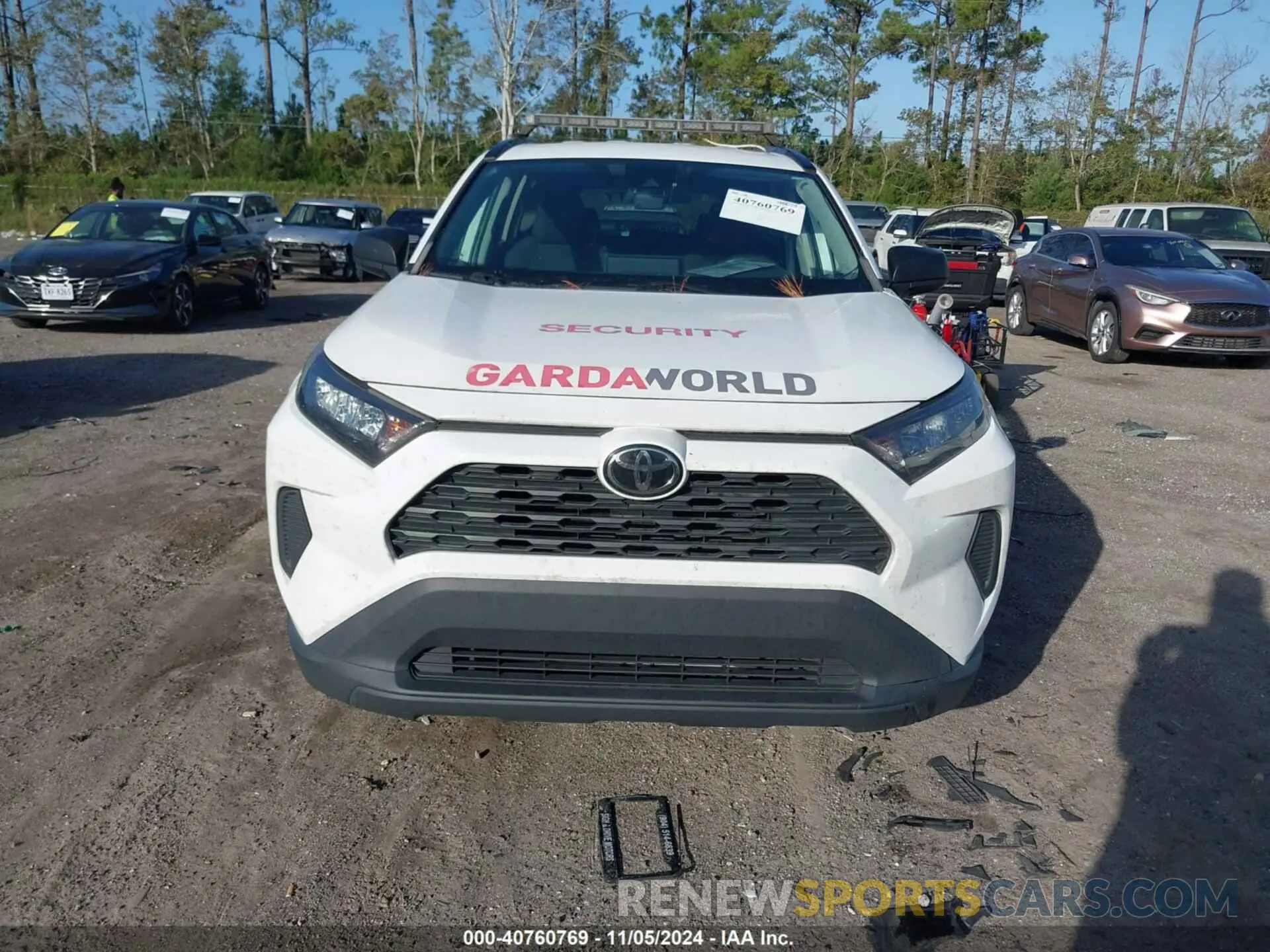 6 fotografías del automóvil dañado 2T3H1RFV7LC065436 TOYOTA RAV4 2020