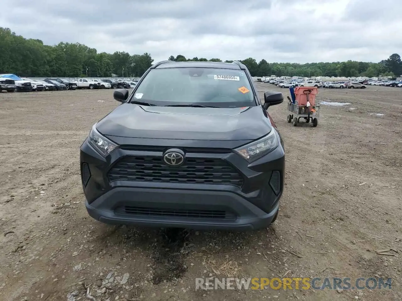 5 fotografías del automóvil dañado 2T3H1RFV7LW079710 TOYOTA RAV4 2020