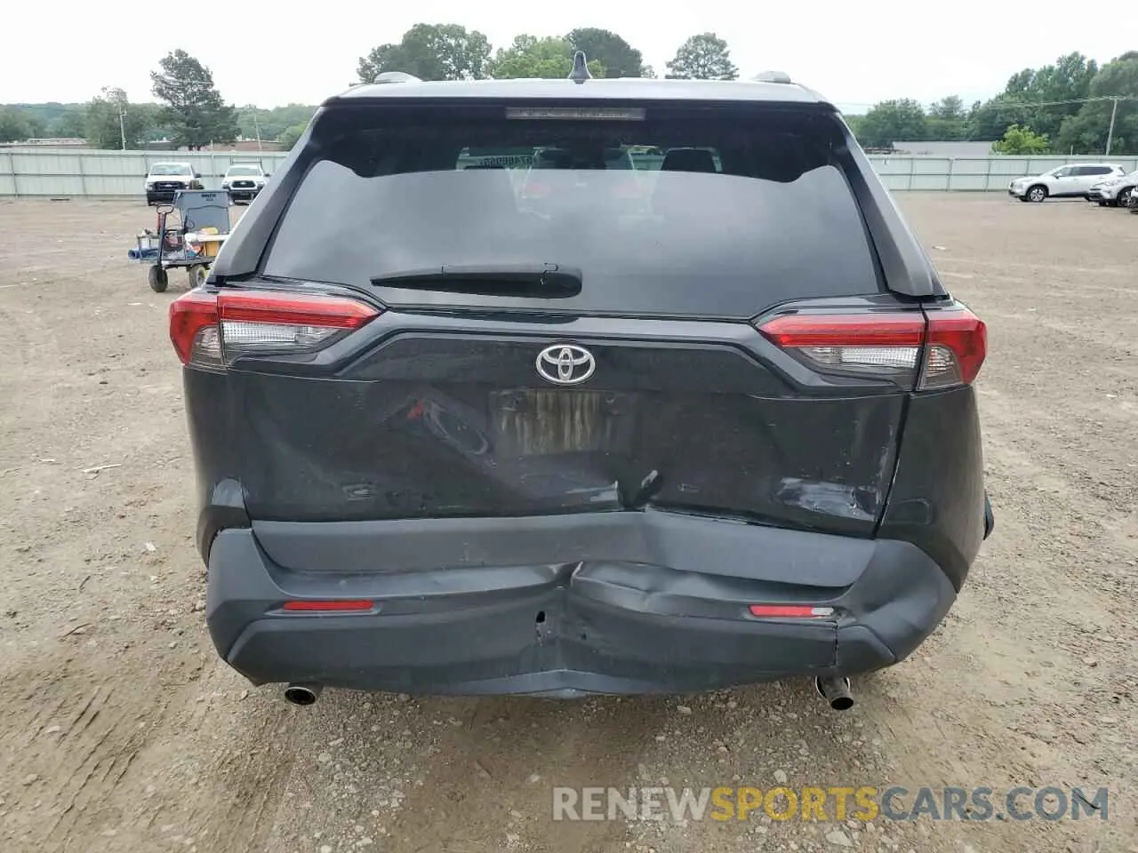 6 fotografías del automóvil dañado 2T3H1RFV7LW079710 TOYOTA RAV4 2020