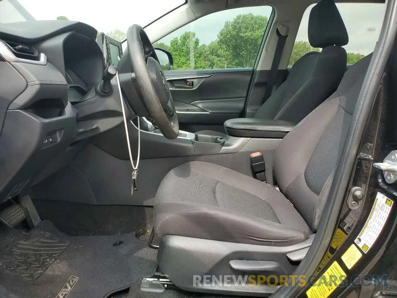 7 fotografías del automóvil dañado 2T3H1RFV7LW079710 TOYOTA RAV4 2020