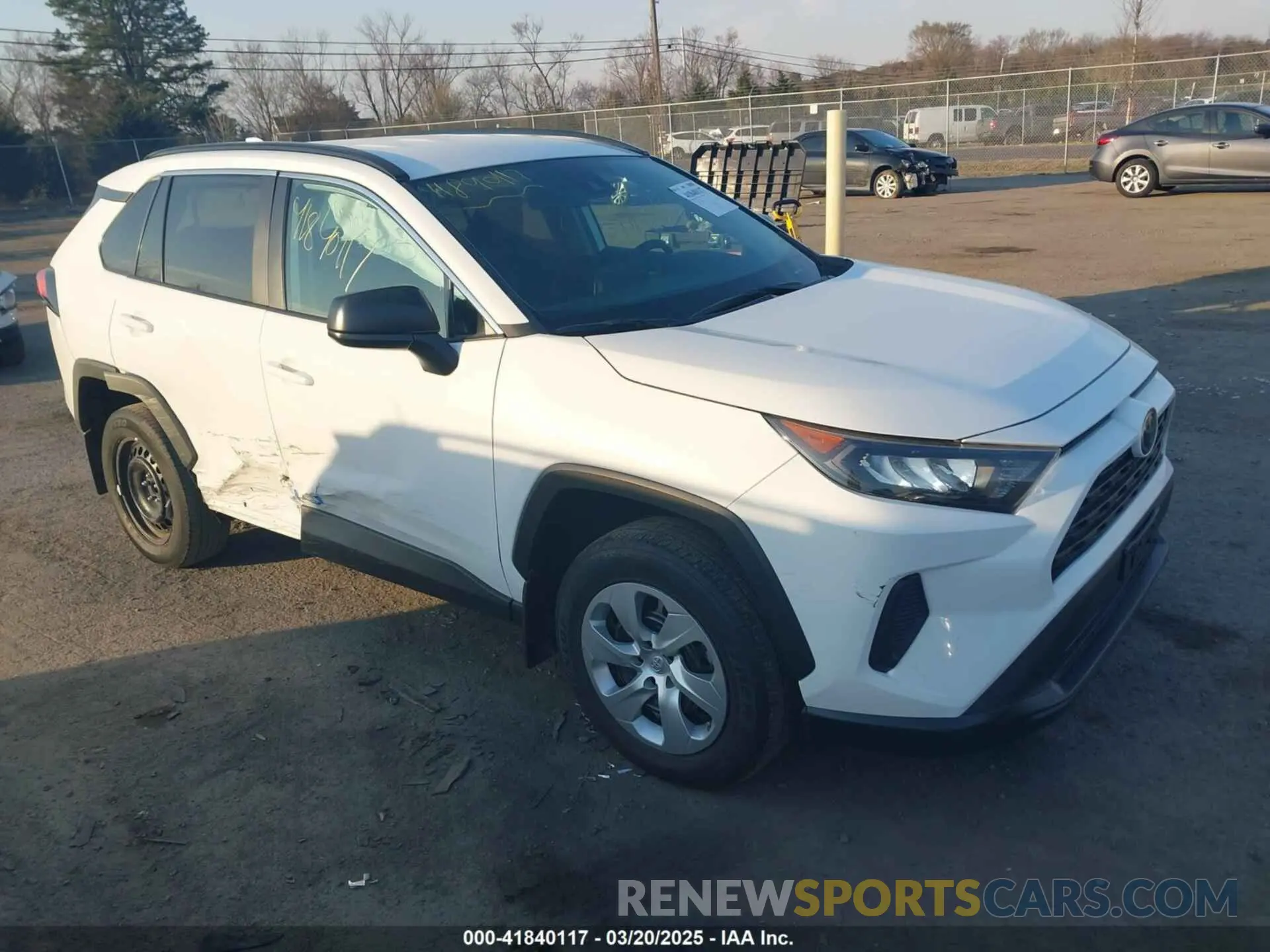 1 fotografías del automóvil dañado 2T3H1RFV7LW098709 TOYOTA RAV4 2020