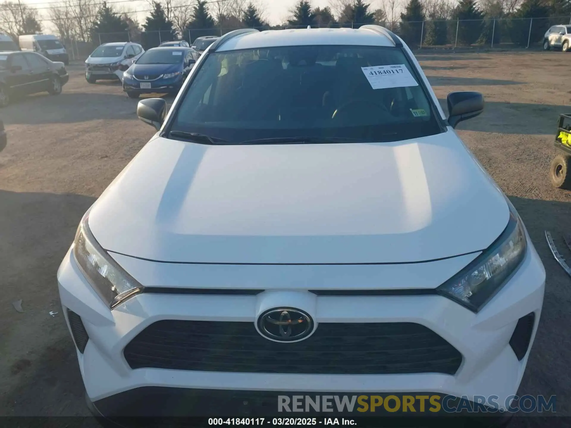 12 fotografías del automóvil dañado 2T3H1RFV7LW098709 TOYOTA RAV4 2020