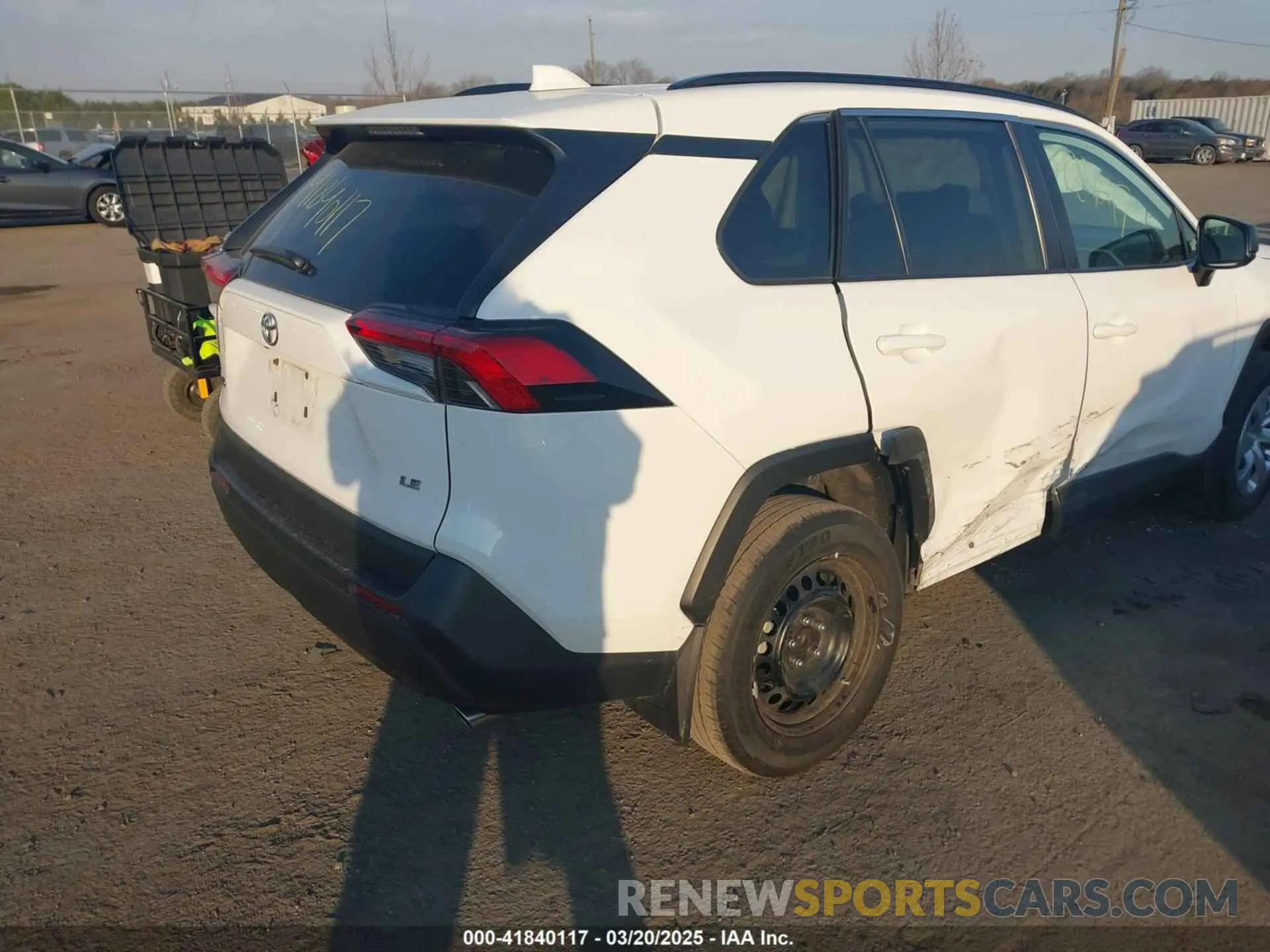 4 fotografías del automóvil dañado 2T3H1RFV7LW098709 TOYOTA RAV4 2020