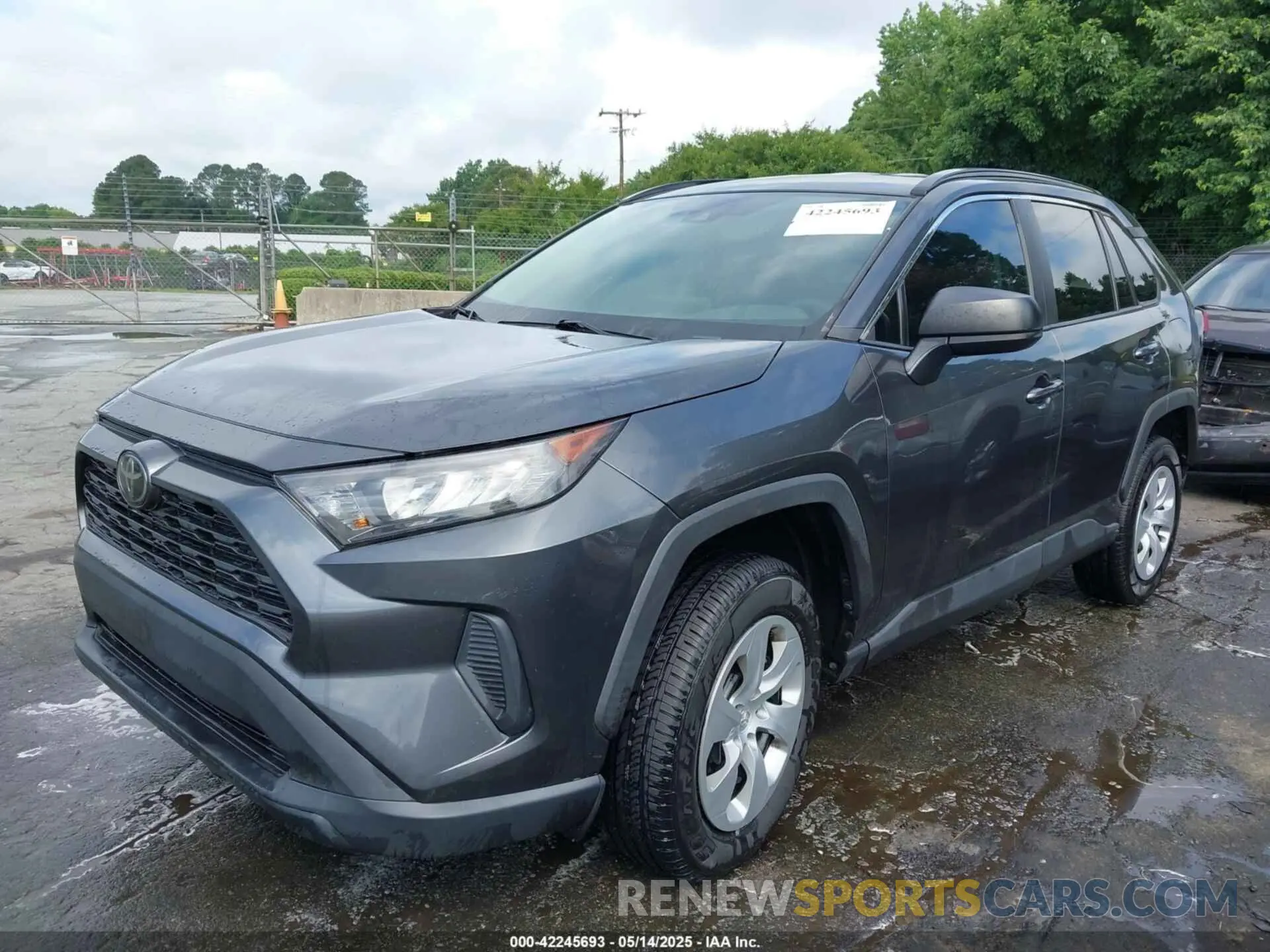 2 fotografías del automóvil dañado 2T3H1RFV8LC055627 TOYOTA RAV4 2020