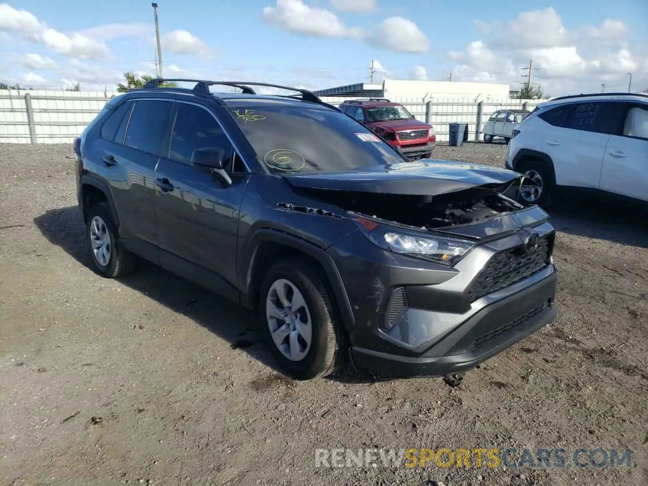 1 fotografías del automóvil dañado 2T3H1RFV8LC072413 TOYOTA RAV4 2020