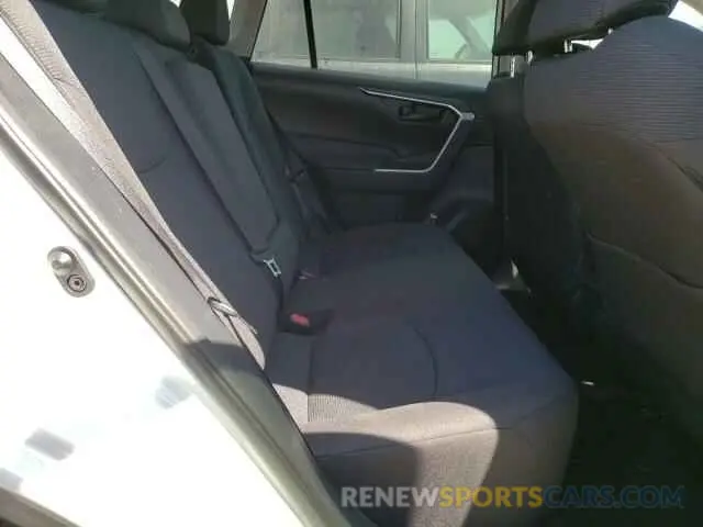 6 fotografías del automóvil dañado 2T3H1RFV8LC084982 TOYOTA RAV4 2020