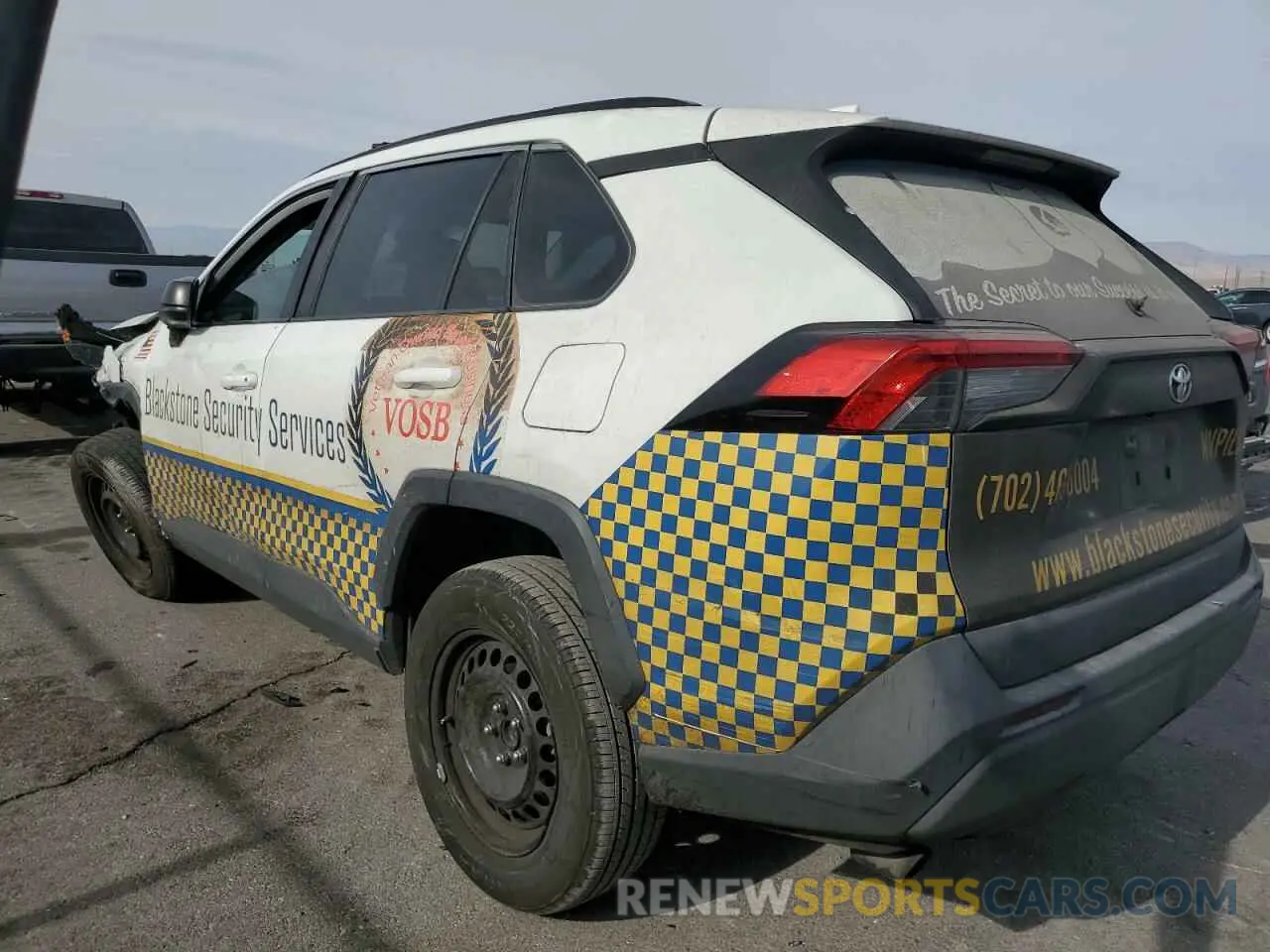 2 fotografías del automóvil dañado 2T3H1RFV8LW064827 TOYOTA RAV4 2020