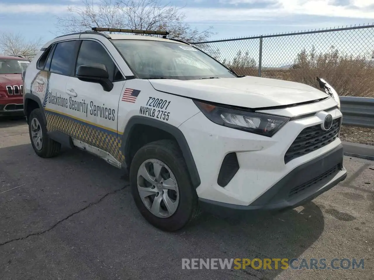 4 fotografías del automóvil dañado 2T3H1RFV8LW064827 TOYOTA RAV4 2020