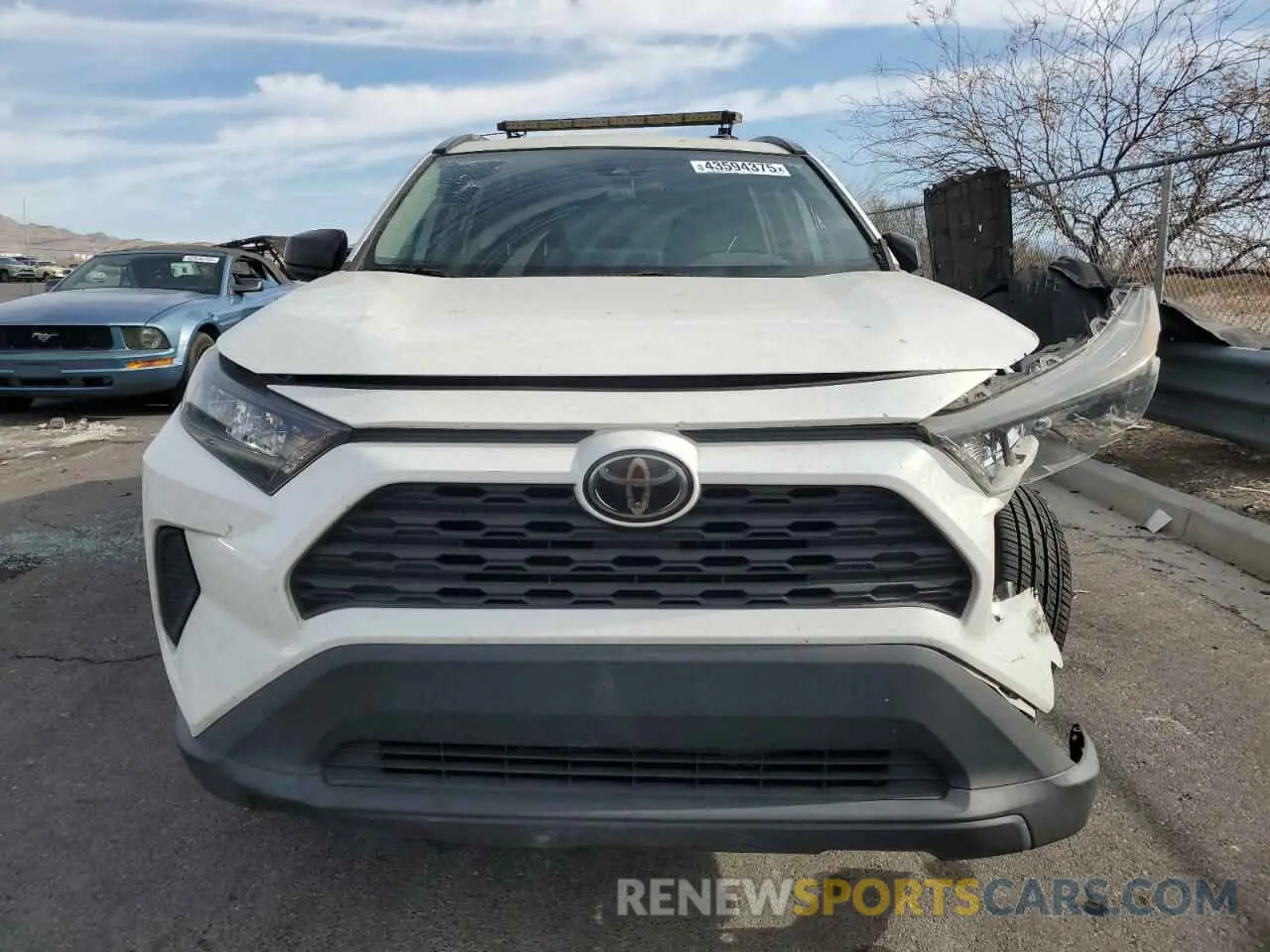 5 fotografías del automóvil dañado 2T3H1RFV8LW064827 TOYOTA RAV4 2020