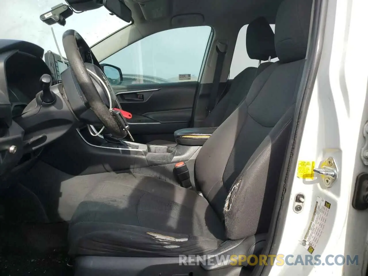 7 fotografías del automóvil dañado 2T3H1RFV8LW064827 TOYOTA RAV4 2020