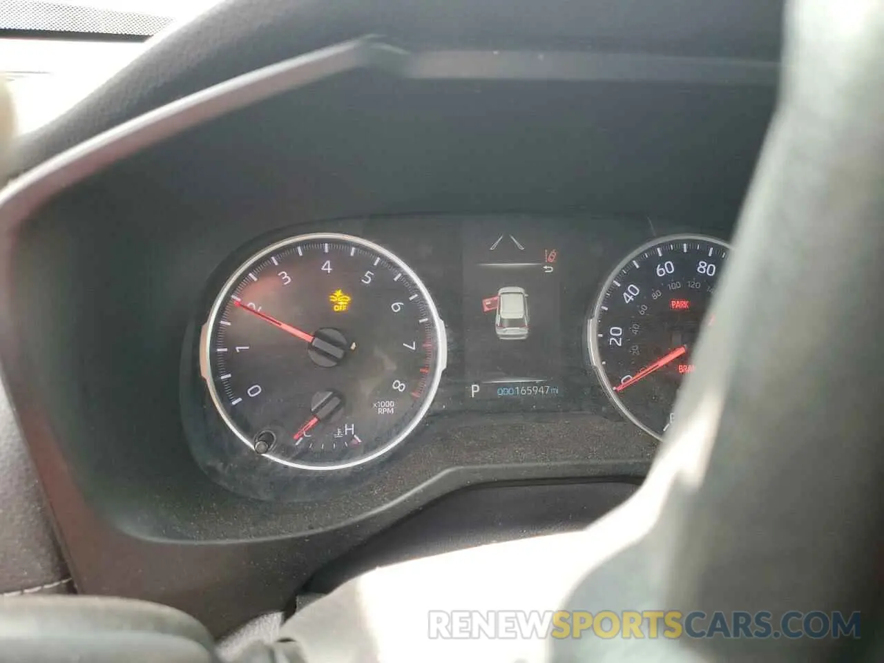 9 fotografías del automóvil dañado 2T3H1RFV8LW064827 TOYOTA RAV4 2020