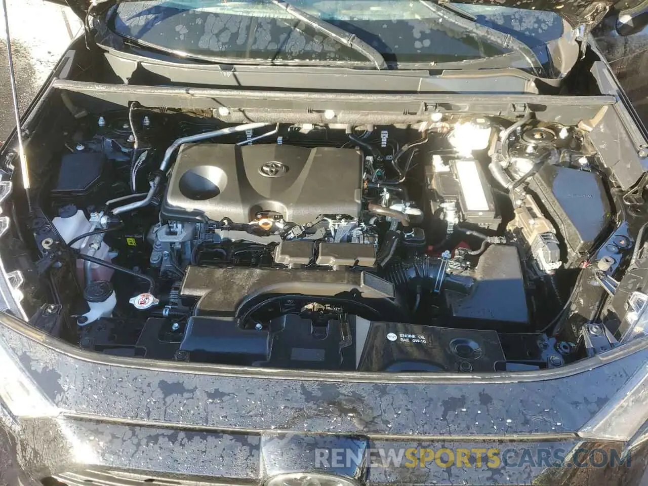 12 fotografías del automóvil dañado 2T3H1RFV8LW093549 TOYOTA RAV4 2020