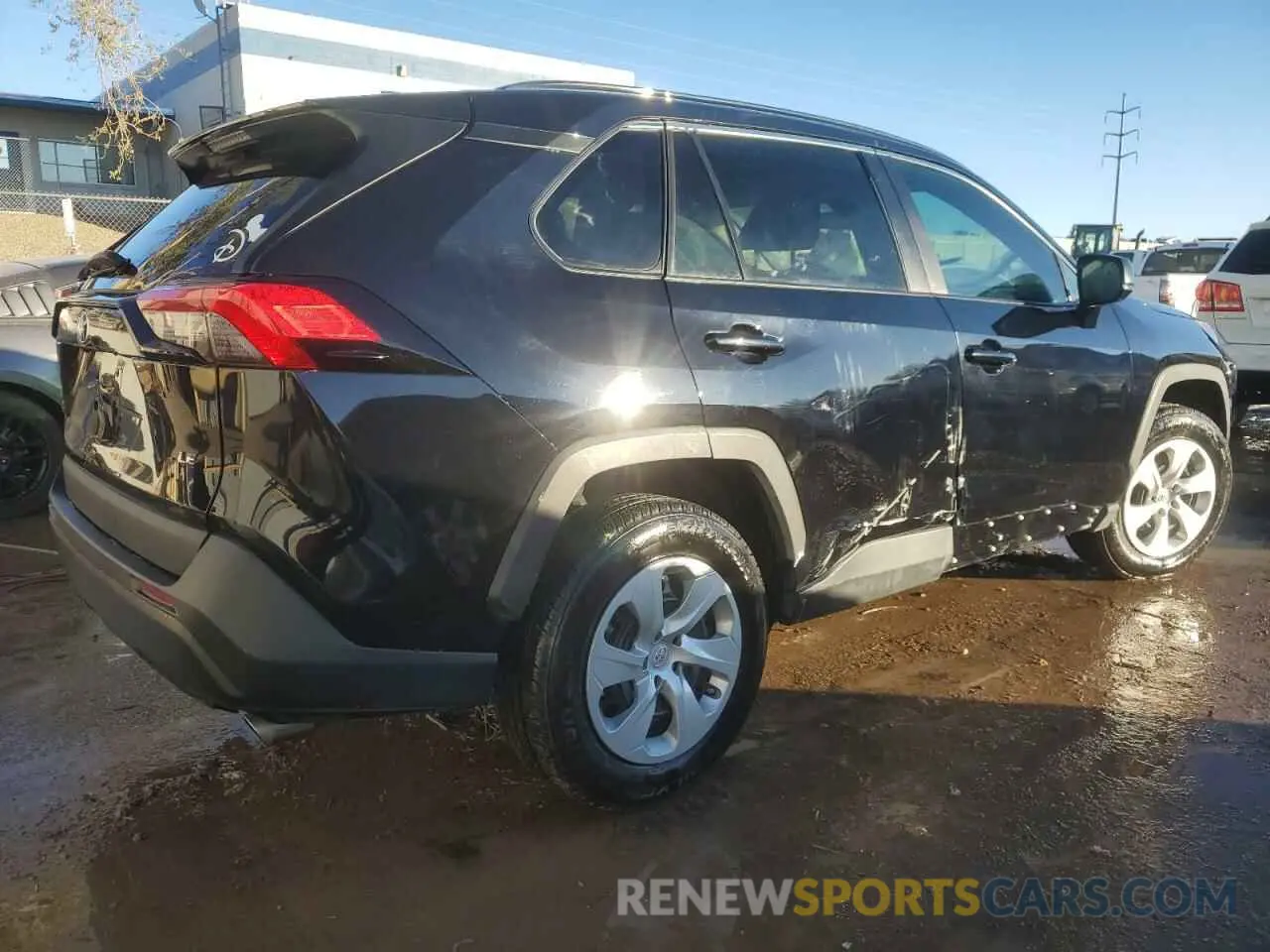 3 fotografías del automóvil dañado 2T3H1RFV8LW093549 TOYOTA RAV4 2020