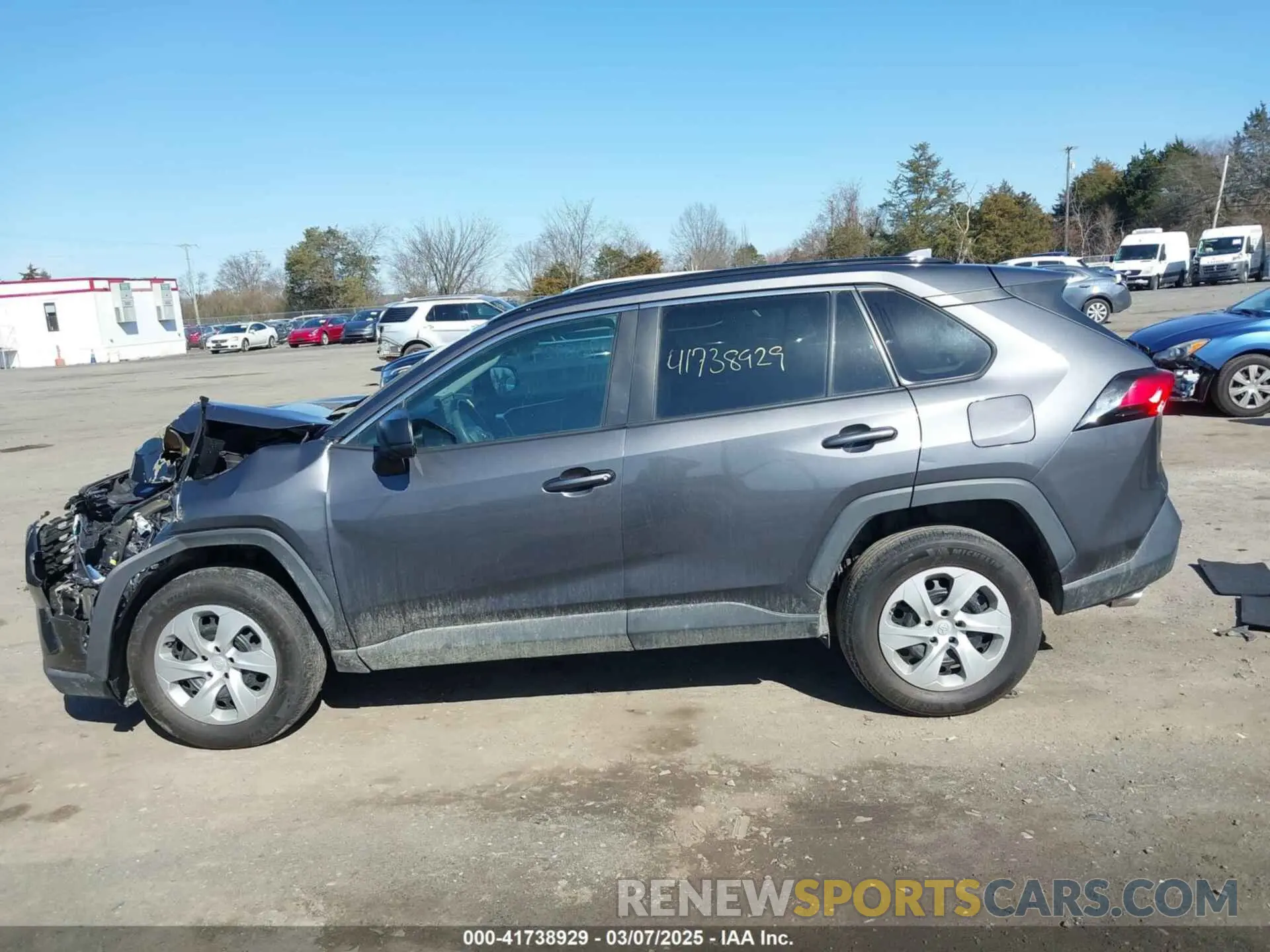 14 fotografías del automóvil dañado 2T3H1RFV8LW103724 TOYOTA RAV4 2020