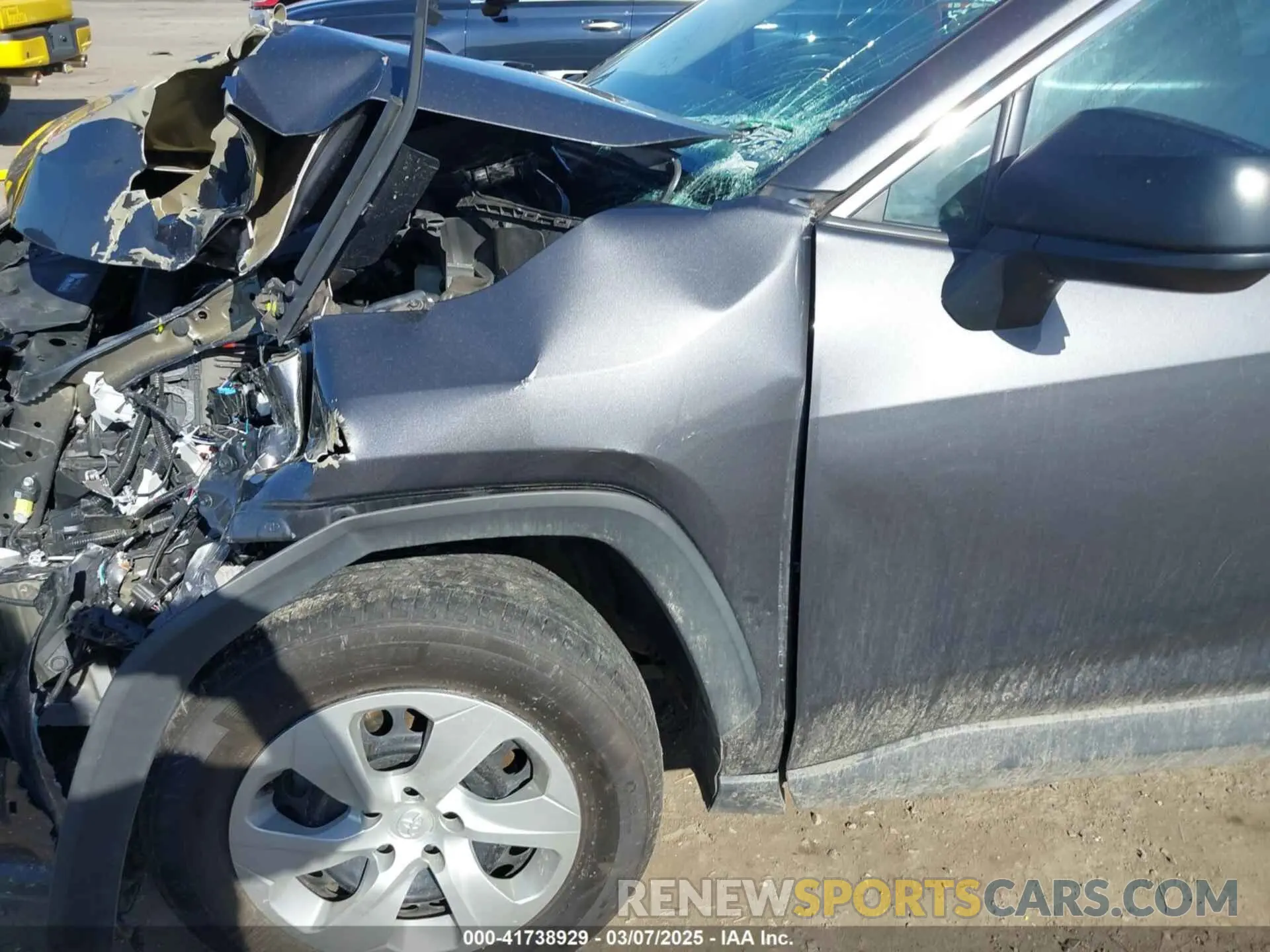 6 fotografías del automóvil dañado 2T3H1RFV8LW103724 TOYOTA RAV4 2020