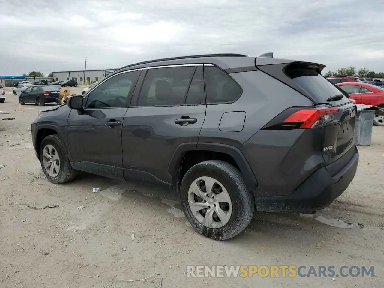 2 fotografías del automóvil dañado 2T3H1RFV9LC062117 TOYOTA RAV4 2020