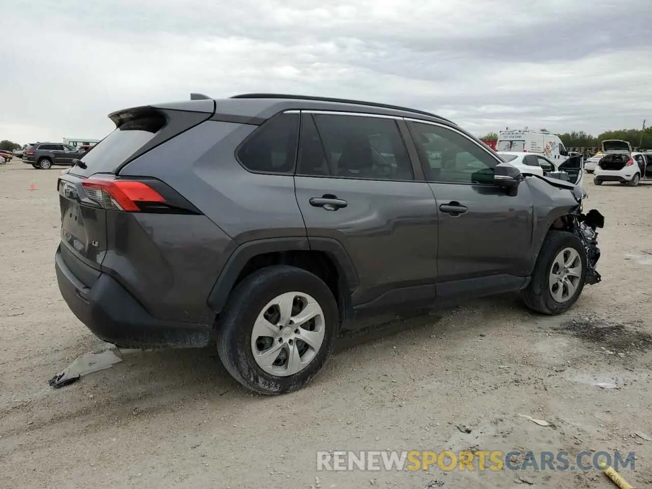 3 fotografías del automóvil dañado 2T3H1RFV9LC062117 TOYOTA RAV4 2020