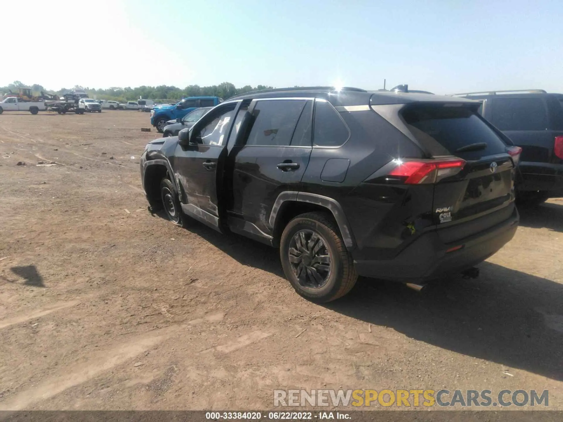3 fotografías del automóvil dañado 2T3H1RFV9LC072016 TOYOTA RAV4 2020