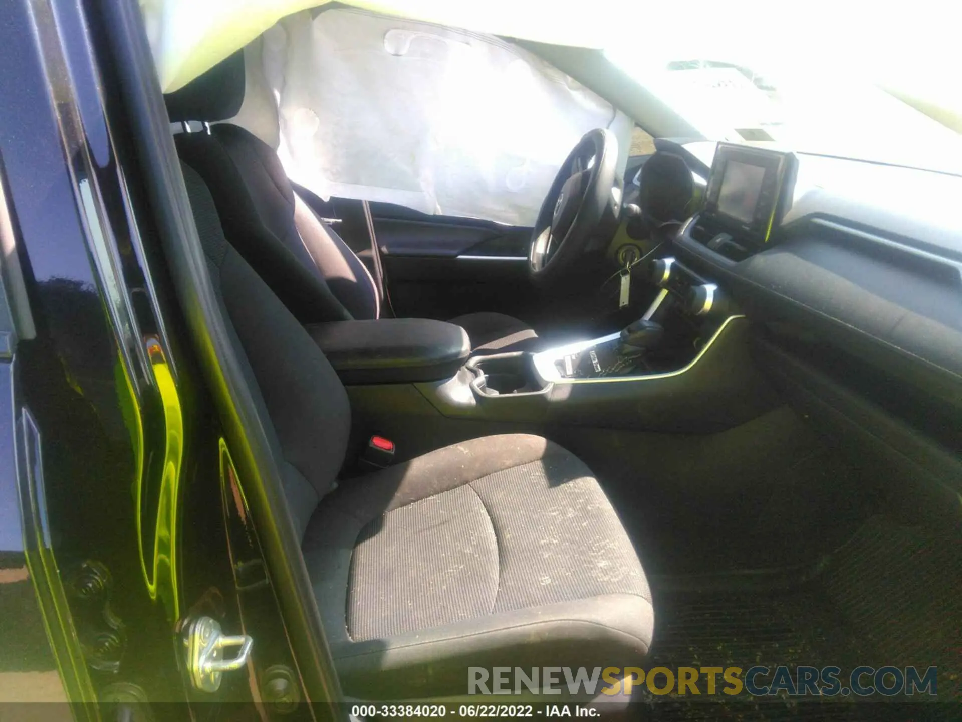 5 fotografías del automóvil dañado 2T3H1RFV9LC072016 TOYOTA RAV4 2020
