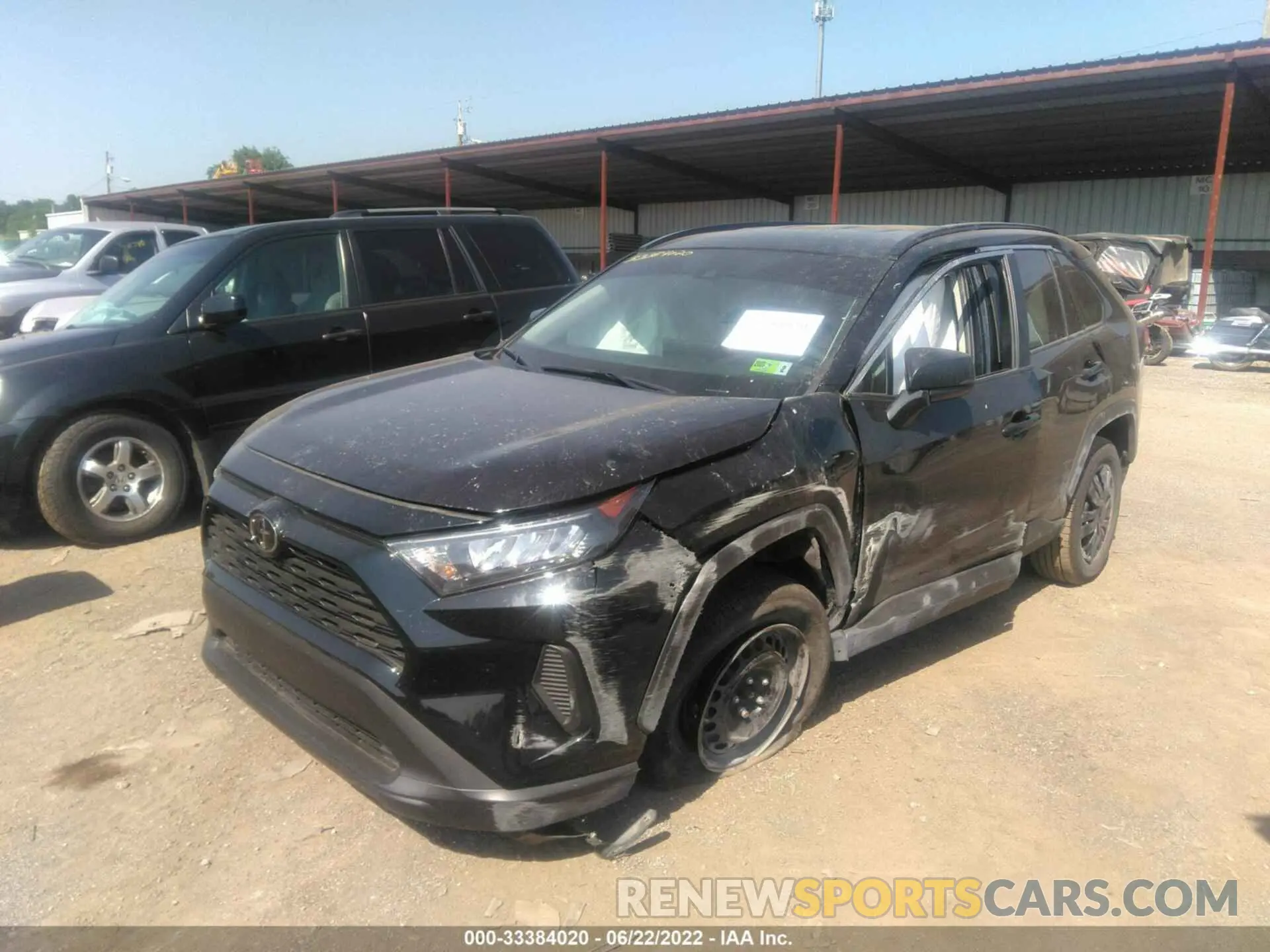 6 fotografías del automóvil dañado 2T3H1RFV9LC072016 TOYOTA RAV4 2020