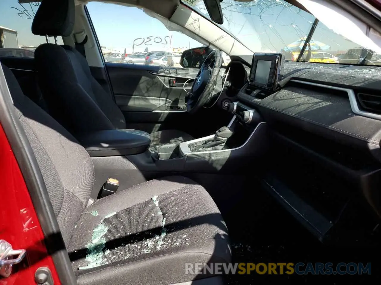 5 fotografías del automóvil dañado 2T3H1RFV9LC083467 TOYOTA RAV4 2020