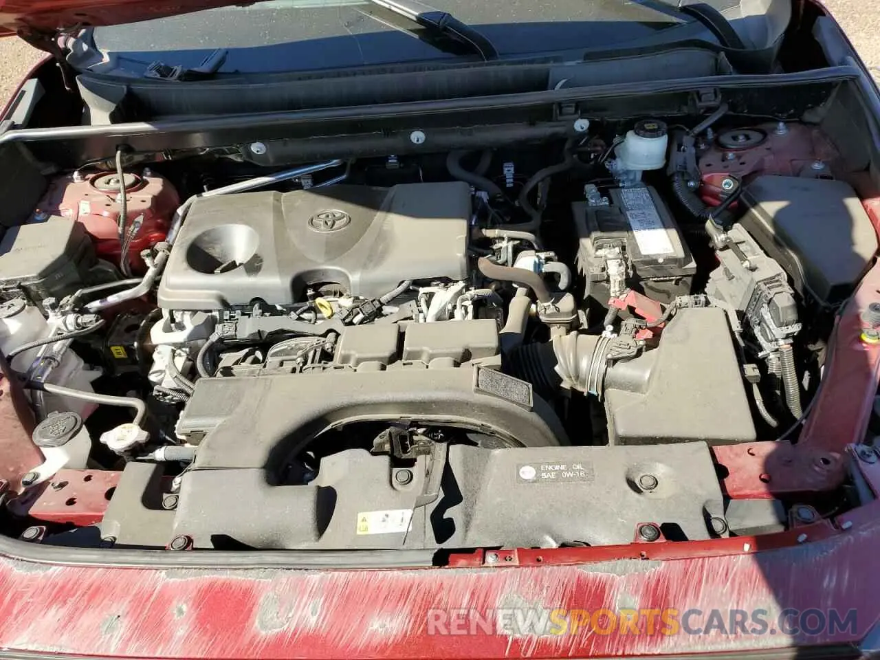 7 fotografías del automóvil dañado 2T3H1RFV9LC083467 TOYOTA RAV4 2020