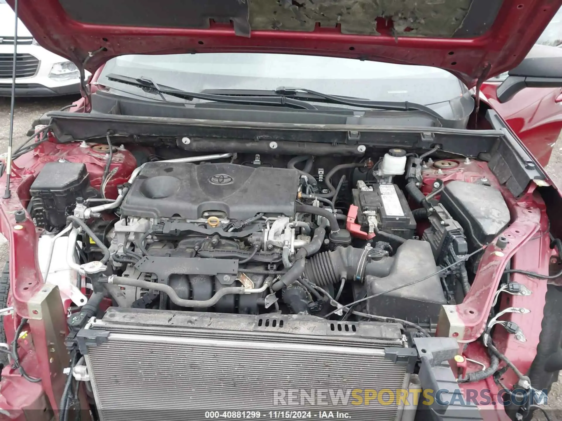 10 fotografías del automóvil dañado 2T3H1RFV9LW067526 TOYOTA RAV4 2020