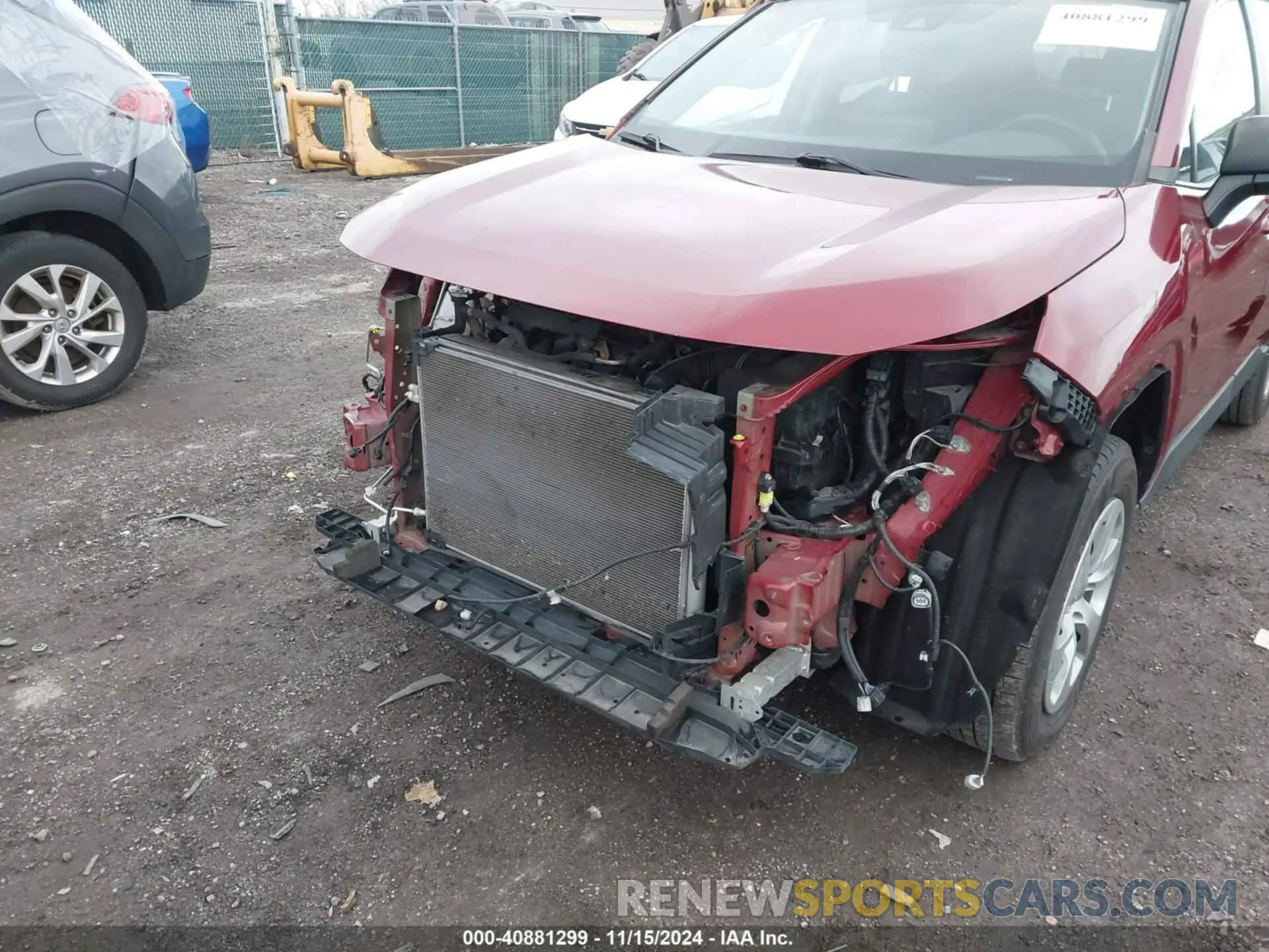6 fotografías del automóvil dañado 2T3H1RFV9LW067526 TOYOTA RAV4 2020