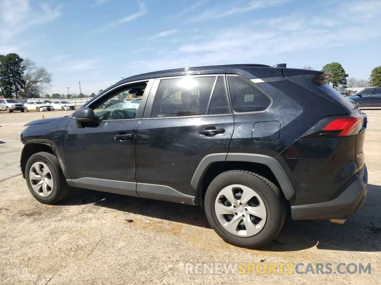 2 fotografías del automóvil dañado 2T3H1RFV9LW085007 TOYOTA RAV4 2020