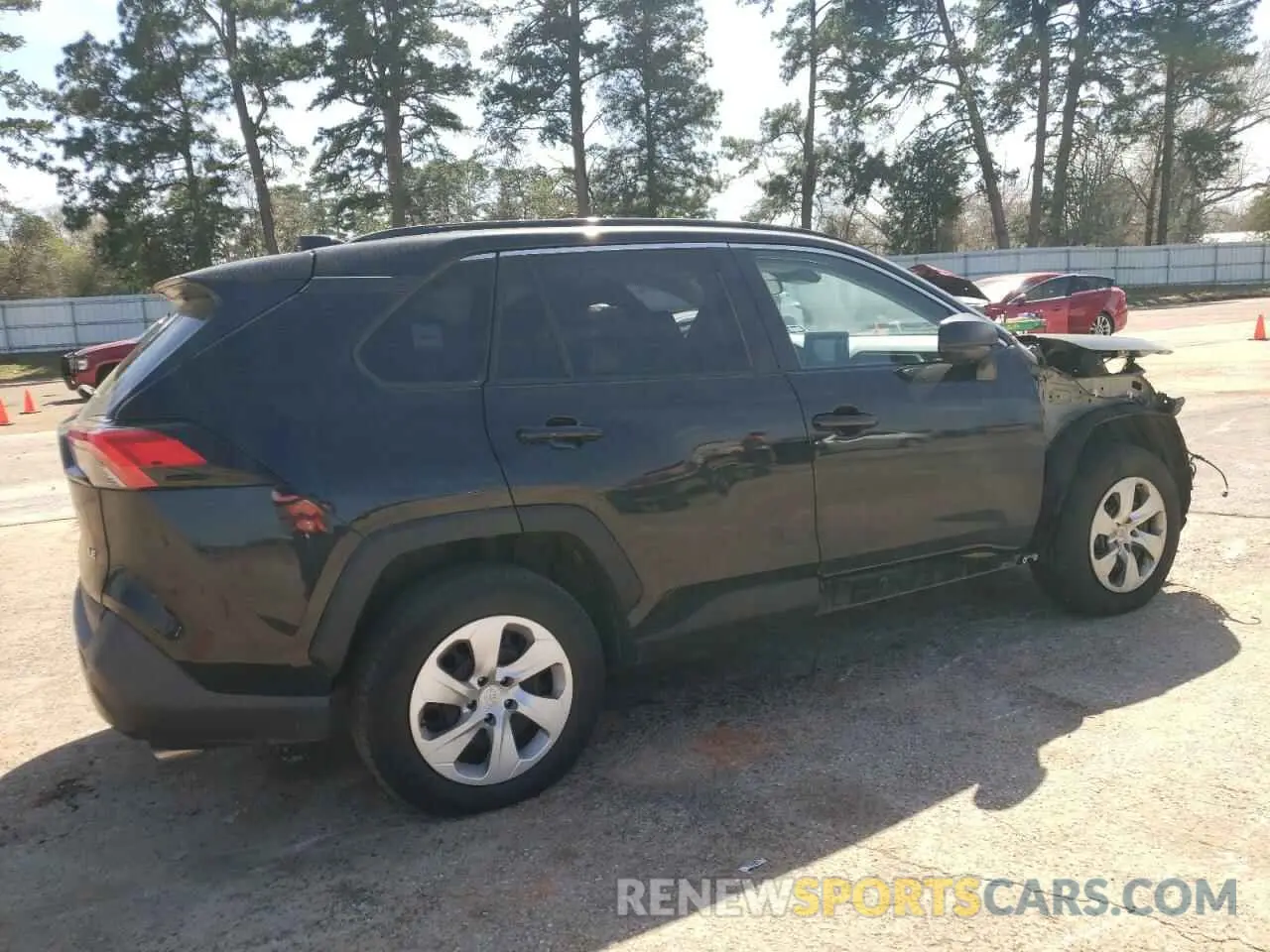 3 fotografías del automóvil dañado 2T3H1RFV9LW085007 TOYOTA RAV4 2020