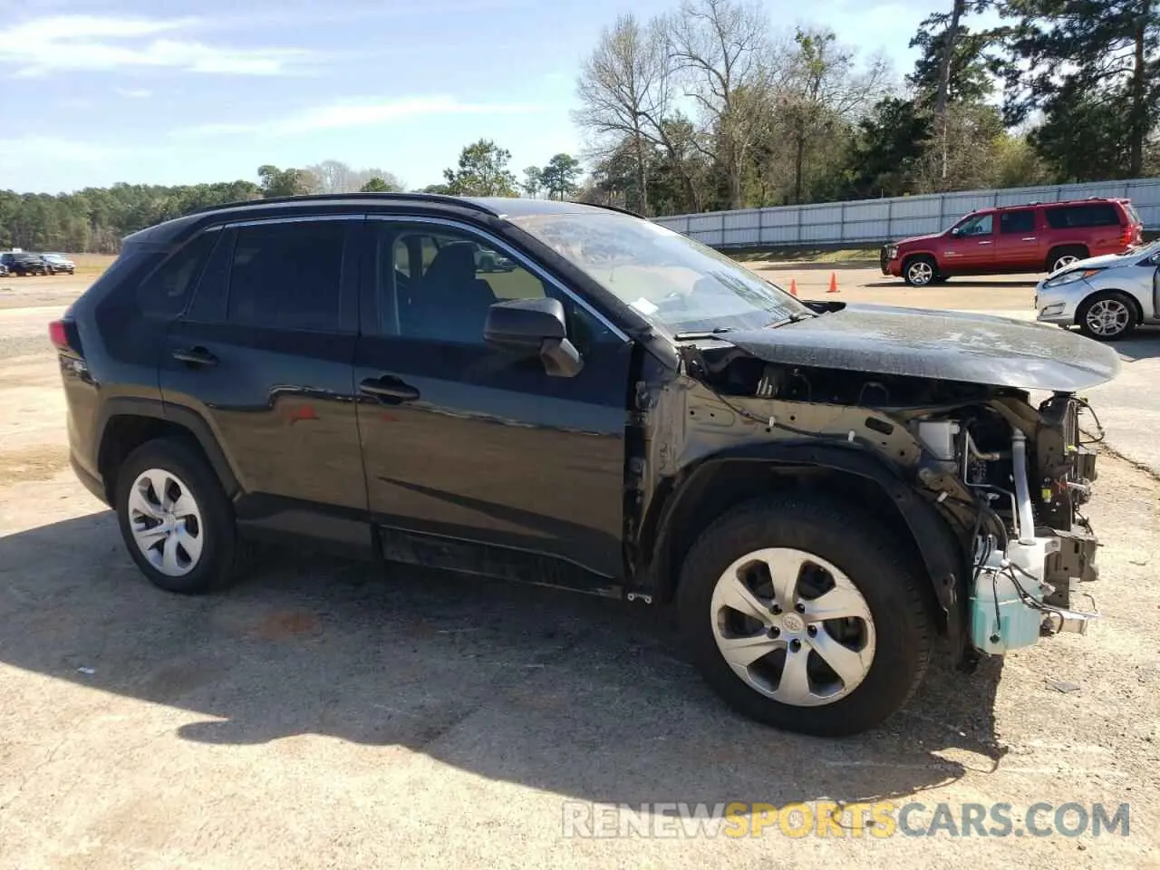 4 fotografías del automóvil dañado 2T3H1RFV9LW085007 TOYOTA RAV4 2020