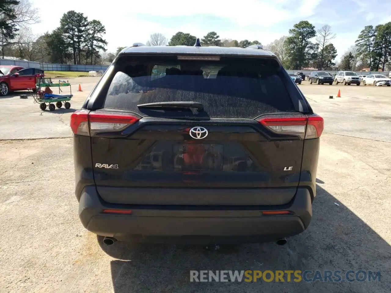 6 fotografías del automóvil dañado 2T3H1RFV9LW085007 TOYOTA RAV4 2020