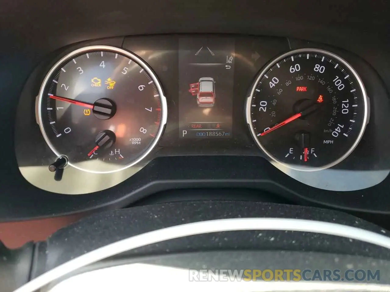9 fotografías del automóvil dañado 2T3H1RFV9LW085007 TOYOTA RAV4 2020