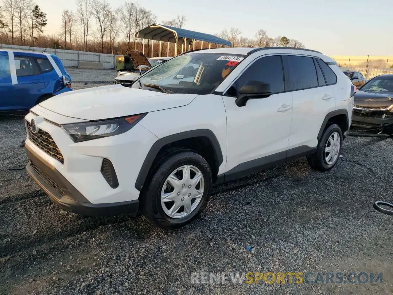 1 fotografías del automóvil dañado 2T3H1RFV9LW095407 TOYOTA RAV4 2020