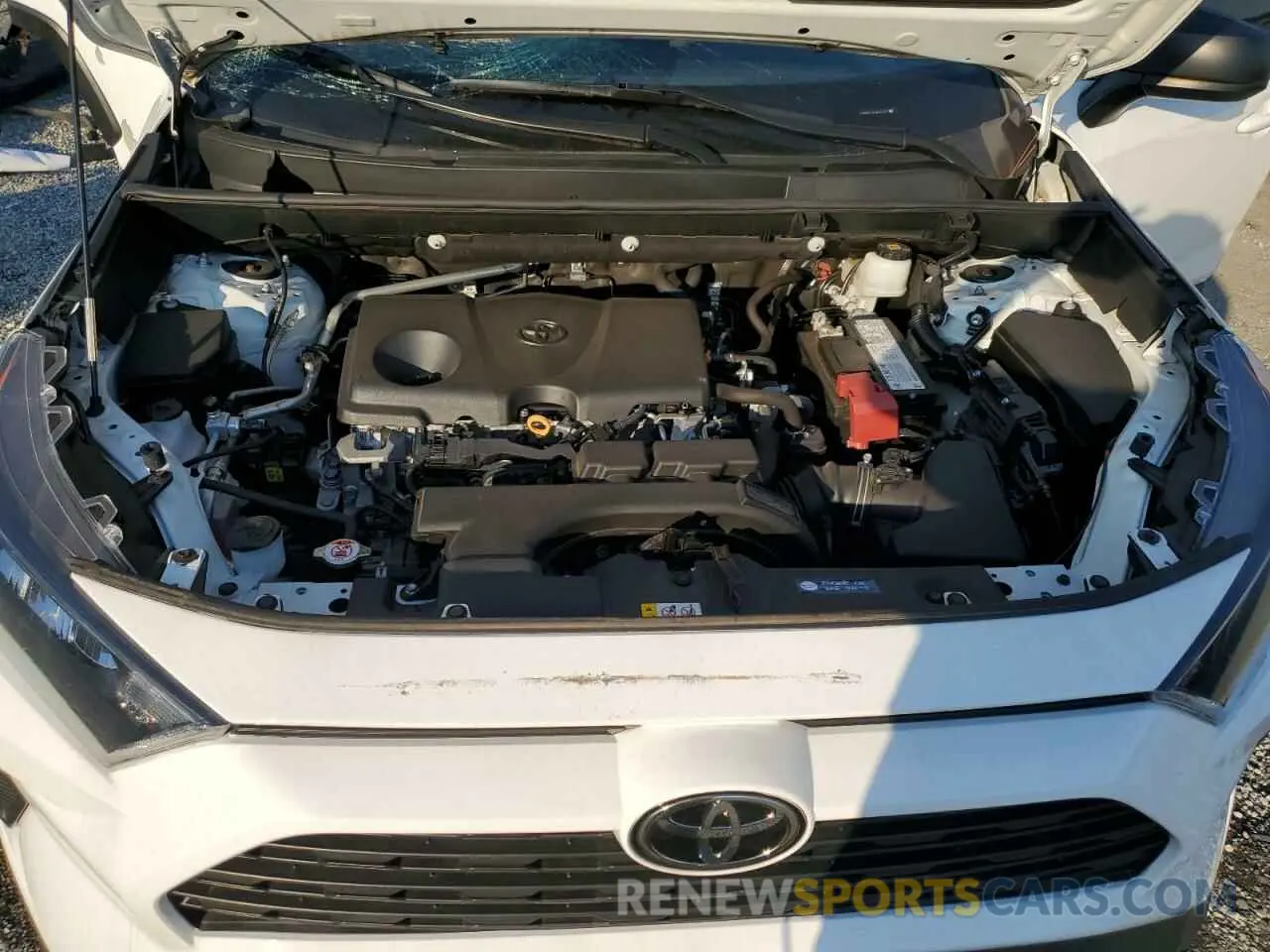 11 fotografías del automóvil dañado 2T3H1RFV9LW095407 TOYOTA RAV4 2020