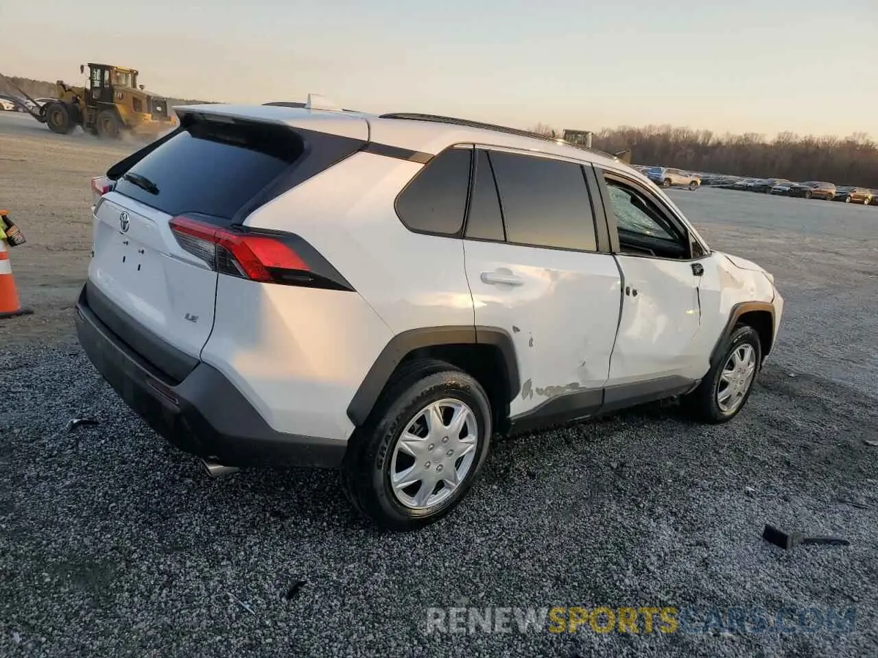 3 fotografías del automóvil dañado 2T3H1RFV9LW095407 TOYOTA RAV4 2020