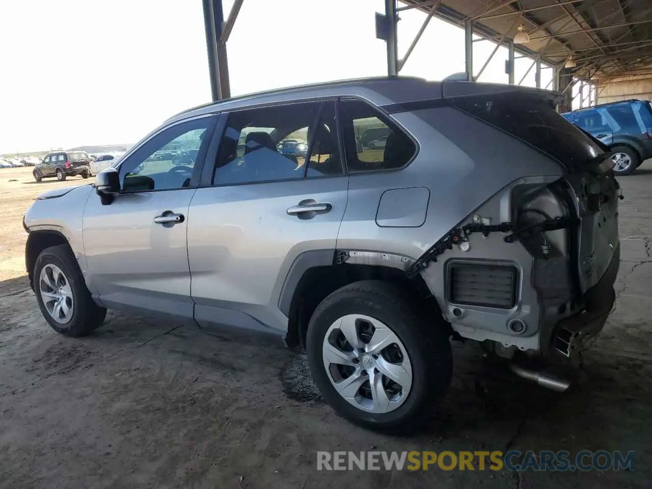 2 fotografías del automóvil dañado 2T3H1RFV9LW096010 TOYOTA RAV4 2020