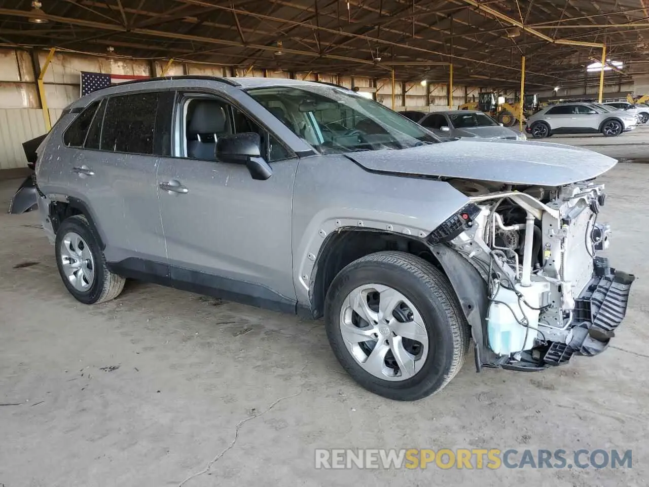 4 fotografías del automóvil dañado 2T3H1RFV9LW096010 TOYOTA RAV4 2020